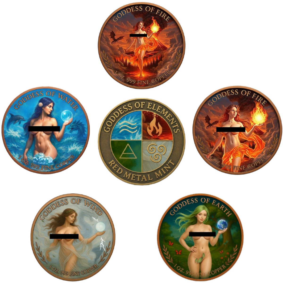 Goddess of Elements Collection